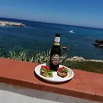 La Terrazza Sul Mare Monolocale Con Terrazza Vicino Aereoporto&mare Sicilian Vintage Style House Gasthof