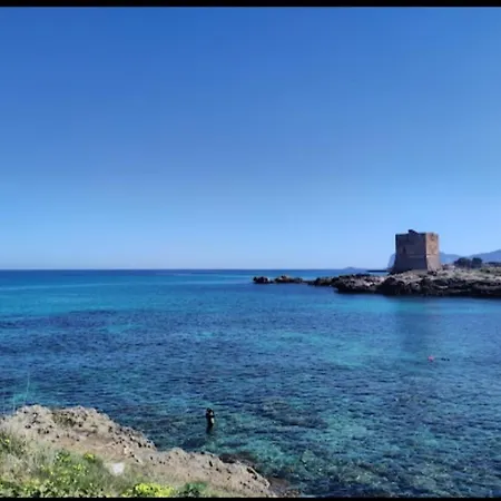 招待所 La Terrazza Sul Mare Appartamento Con Terrazza Vicino Aereoporto&Mare Sicilian Vintage Style Beach House